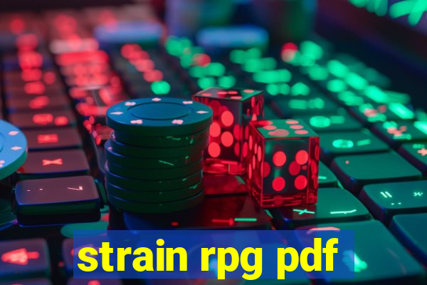 strain rpg pdf